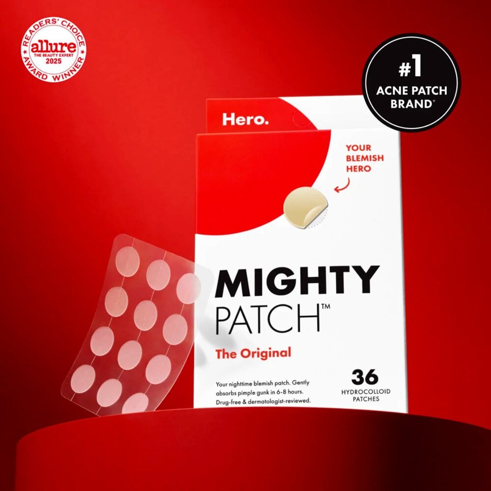 MIGHTY PATCH Original Nighttime Acne Patch 36 Ct NEW